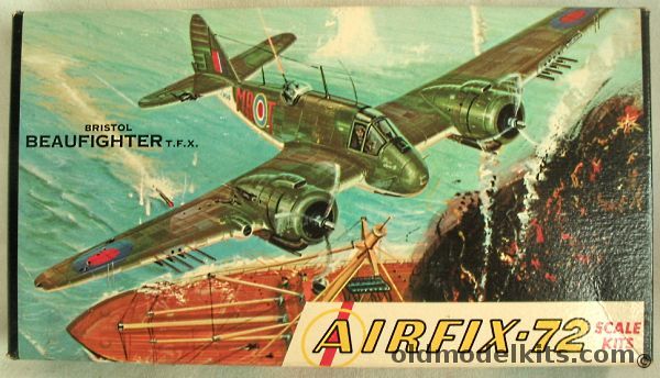 Airfix 1/72 Bristol Beaufighter Craftmaster Issue, 7-49 plastic model kit